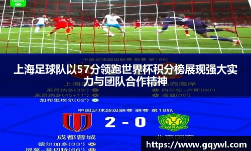 上海足球队以57分领跑世界杯积分榜展现强大实力与团队合作精神